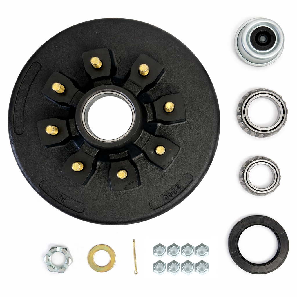 Hub and Drum for 7000 lbs Axle (8 Lug)