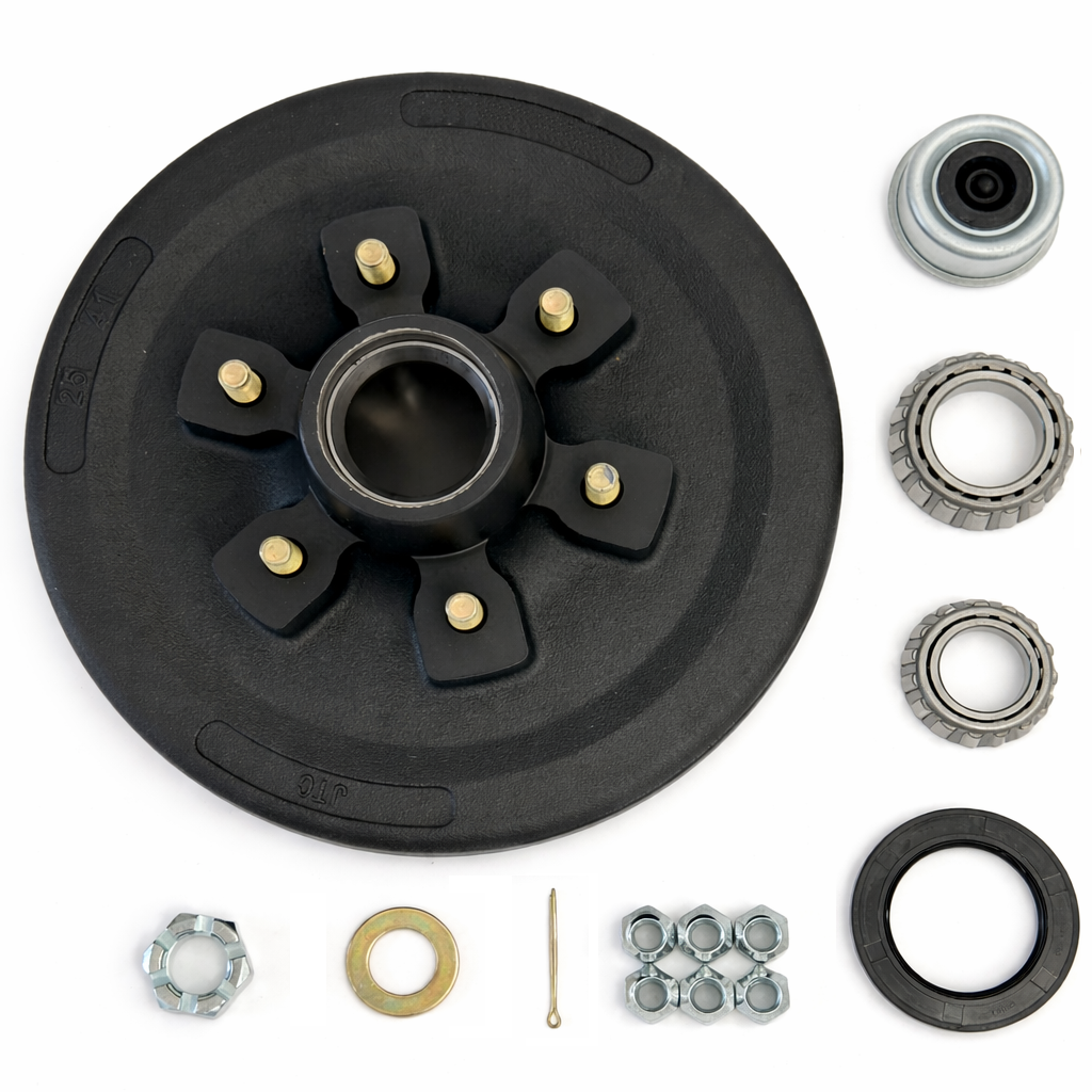 Hub and Drum Assembly for 6000 lbs Axle (6 Lug)