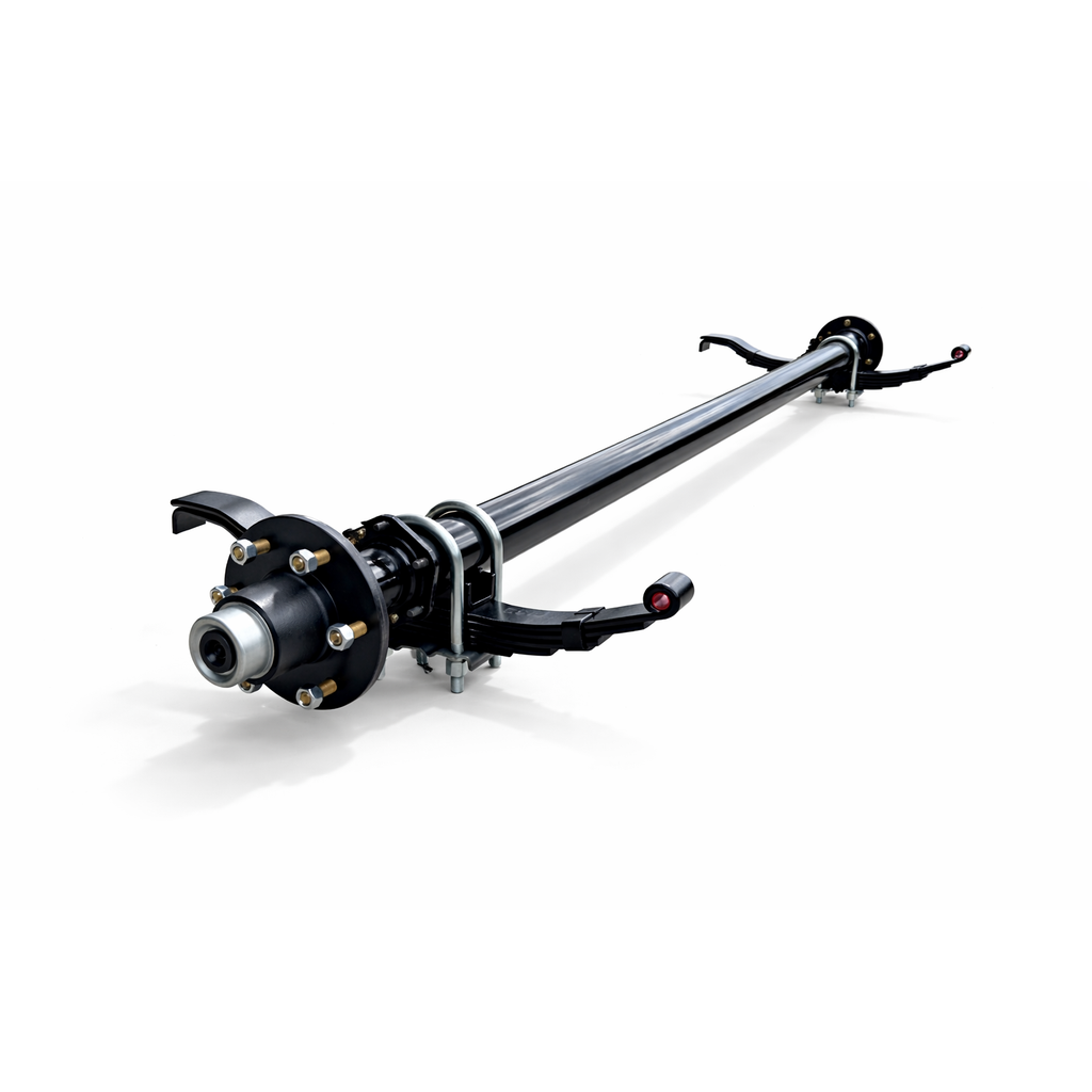 Idler Axle - 6000 lbs with 5-Leaf Slipper Springs
