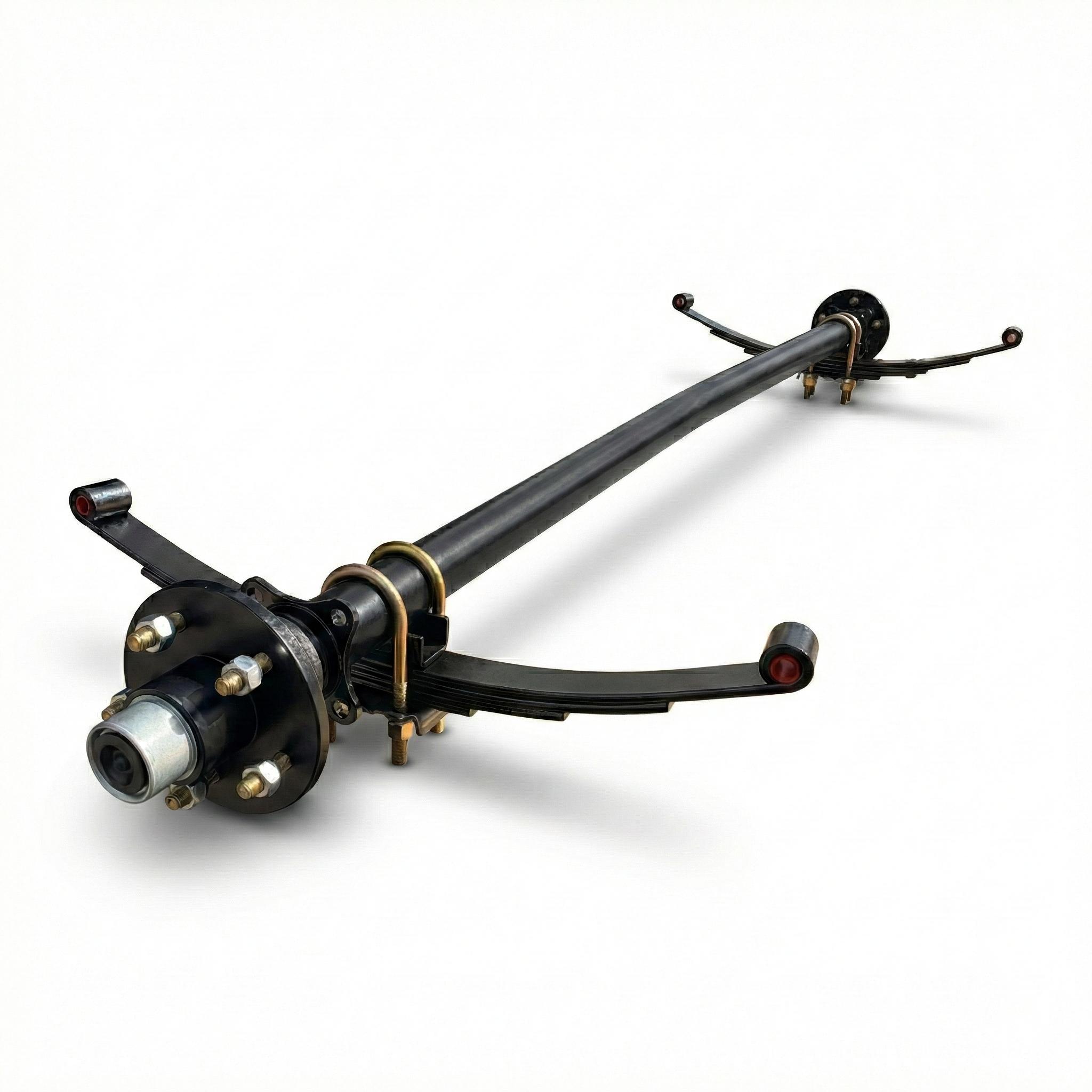 Trailer Axle - 3500 lb (Leaf Springs & U-Bolts Hardware)