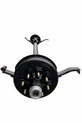 Trailer Axle - 7000 lbs (Hubs/Drums, Leaf Springs & U-Bolt Hardware)